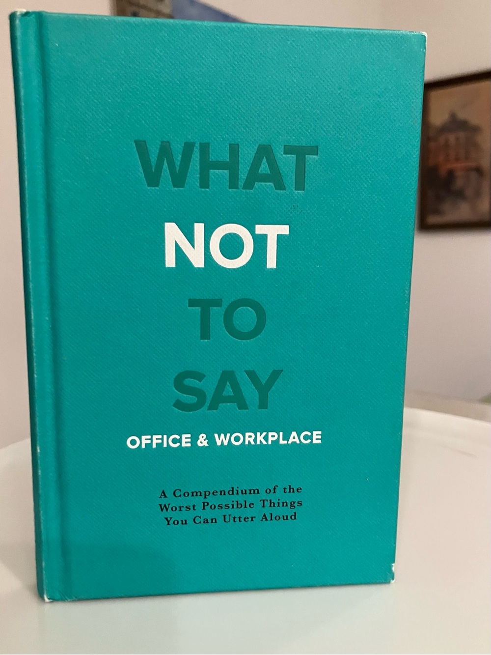 What Not to Say: Office & Workplace Hardcover NEW & READY TO GIFT TO COWORKER